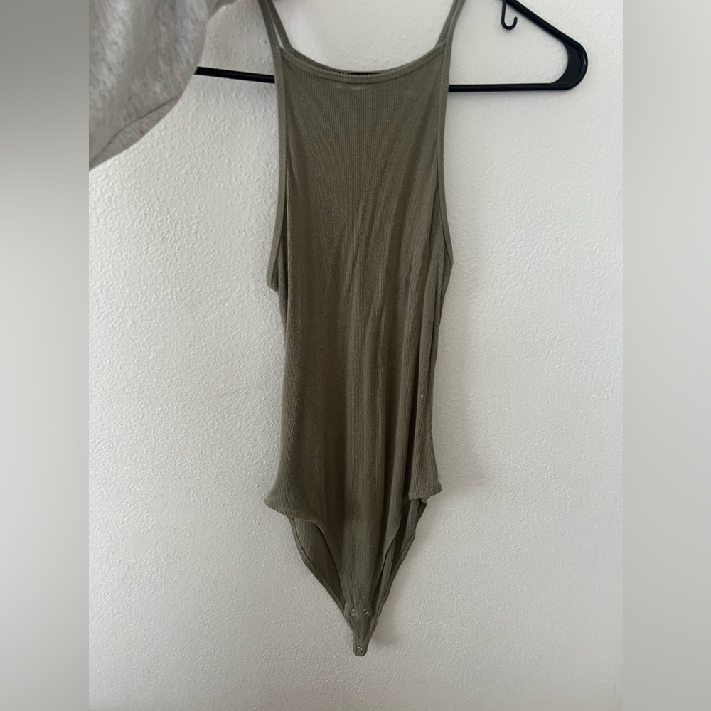 Halter neck bodysuit